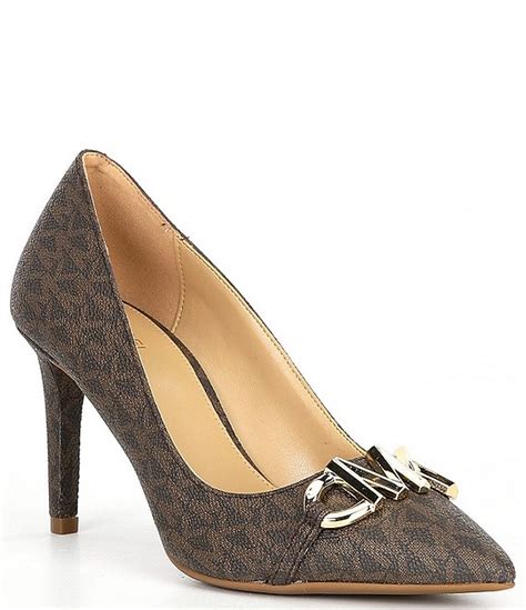 Michael Kors Izzy Flex Signature Logo Chain Detail Pumps